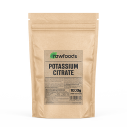 Rawfoods Potassium Citrate 1000g Cytrynian Potasu