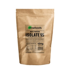 Rawfoods Whey Isolate 95 LactoSpor 454g - natural