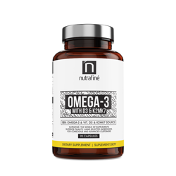 FSN Nutrafine Omega 3 + D3 K2MK7 90caps