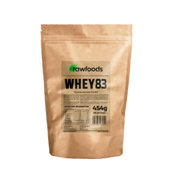 Rawfoods Whey 83 D3+K2 Formula 454g - natural