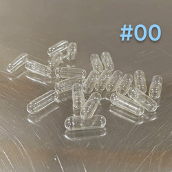 Empty gelatin capsules size 00 1000pc