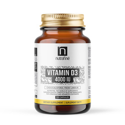 FSN Nutrafine Vitamin D3 Forte 4000IU 120 caps