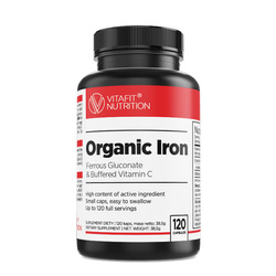 Vitafit Organic Iron 120 caps